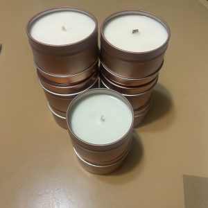 100% Soy 6oz Sand & Sage with Teakwood
